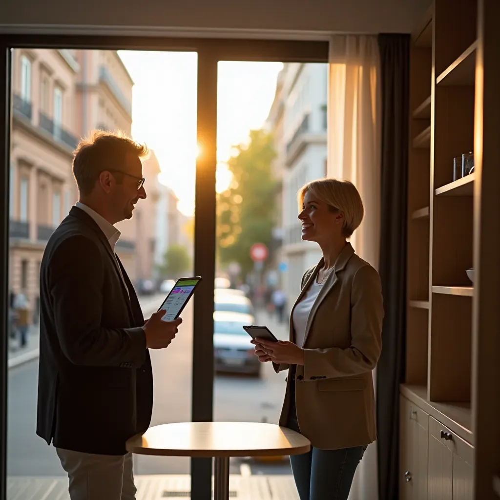 Contemporary workspace