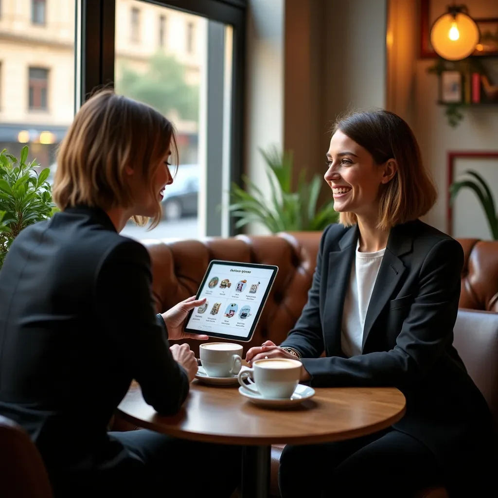 Professional business solutions illustration